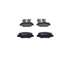 ATE Brake Products 605629 Disc Brake Pad Set ATE Original Semi-Metallic Rear Disc Brake Pad Set 605629 for Dodge, Jeep