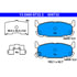 ATE Brake Products 605732 Disc Brake Pad Set ATE Original Semi-Metallic Rear Disc Brake Pad Set 605732 for Mazda