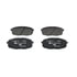 605742 by ATE BRAKE PRODUCTS - ATE Original Semi-Metallic Front Disc Brake Pad Set 605742 for Hyundai, Kia