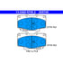 ATE Brake Products 605745 Disc Brake Pad Set ATE Original Semi-Metallic Front Disc Brake Pad Set 605745 for Lexus, Toyota