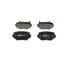 605857 by ATE BRAKE PRODUCTS - ATE Original Semi-Metallic Front Disc Brake Pad Set 605857 for Suzuki