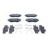 ATE Brake Products 605860 Disc Brake Pad Set ATE Original Semi-Metallic Front Disc Brake Pad Set 605860 for Acura, Honda