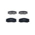 605889 by ATE BRAKE PRODUCTS - ATE Semi-Metallic Front Disc Brake Pad Set 605889 for Chrysler, Mitsubishi