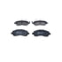 605895 by ATE BRAKE PRODUCTS - ATE Original Semi-Metallic Front Disc Brake Pad Set 605895 for Subaru