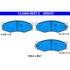 ATE Brake Products 605937 Disc Brake Pad Set ATE Original Semi-Metallic Front Disc Brake Pad Set 605937 for INFINITI, Nissan