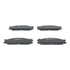 605957 by ATE BRAKE PRODUCTS - ATE Original Semi-Metallic Front Disc Brake Pad Set 605957 for Nissan