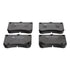 605974 by ATE BRAKE PRODUCTS - ATE Semi-Metallic Front Disc Brake Pad Set 605974 for Ford, Mazda, Mercury