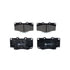 605992 by ATE BRAKE PRODUCTS - ATE Original Semi-Metallic Front Disc Brake Pad Set 605992 for Toyota