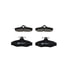 605993 by ATE BRAKE PRODUCTS - ATE Semi-Metallic Front Disc Brake Pad Set 605993 for Daewoo, Mitsubishi
