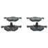 ATE Brake Products 607205 Disc Brake Pad Set ATE Semi-Metallic Front Disc Brake Pad Set 607205 for Ford, Mazda, Mercury