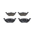 ATE Brake Products 607235 Disc Brake Pad Set ATE Semi-Metallic Rear Disc Brake Pad Set 607235 for Ford, Mazda, Mercury