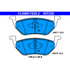 ATE Brake Products 607235 Disc Brake Pad Set ATE Semi-Metallic Rear Disc Brake Pad Set 607235 for Ford, Mazda, Mercury