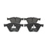 607261 by ATE BRAKE PRODUCTS - ATE Original Semi-Metallic Front Disc Brake Pad Set 607261 for BMW
