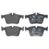 607304 by ATE BRAKE PRODUCTS - ATE Original Semi-Metallic Rear Disc Brake Pad Set 607304 for Mercedes-Benz