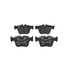 607316 by ATE BRAKE PRODUCTS - ATE Original Semi-Metallic Rear Disc Brake Pad Set 607316 for Mercedes-Benz