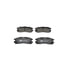 ATE Brake Products 608011 Disc Brake Pad Set ATE Semi-Metallic Rear Disc Brake Pad Set 608011 for GM