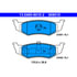 608010 by ATE BRAKE PRODUCTS - ATE Semi-Metallic Front Disc Brake Pad Set 608010 for Chrysler, Dodge, Plymouth