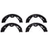 ATE Brake Products 653055 Parking Brake Shoe Set ATE Parking Brake Shoe Set 653055 for Porsche