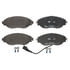 LD2617 by ATE BRAKE PRODUCTS - ATE Ceramic Front Disc Brake Pad Set LD2617 for Audi, Volkswagen
