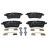 LD2726 by ATE BRAKE PRODUCTS - ATE Ceramic Front Disc Brake Pad Set LD2726 for Mercedes-Benz