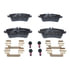 LD2727 by ATE BRAKE PRODUCTS - ATE Ceramic Front Disc Brake Pad Set LD2727 for Mercedes-Benz
