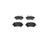 LD2755 by ATE BRAKE PRODUCTS - ATE Ceramic Rear Disc Brake Pad Set LD2755 for Buick, Cadillac, Chevrolet, Saab