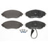 LD2764 by ATE BRAKE PRODUCTS - ATE Ceramic Front Disc Brake Pad Set LD2764 for Audi, Volkswagen