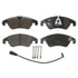 LD2765 by ATE BRAKE PRODUCTS - ATE Ceramic Front Disc Brake Pad Set LD2765 for Audi