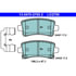 LD2755 by ATE BRAKE PRODUCTS - ATE Ceramic Rear Disc Brake Pad Set LD2755 for Buick, Cadillac, Chevrolet, Saab
