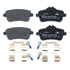 LD2782 by ATE BRAKE PRODUCTS - ATE Ceramic Rear Disc Brake Pad Set LD2782 for Mercedes-Benz
