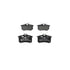 LD2886 by ATE BRAKE PRODUCTS - ATE Ceramic Rear Disc Brake Pad Set LD2886 for Audi, Volkswagen