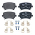 LD2880 by ATE BRAKE PRODUCTS - ATE Ceramic Rear Disc Brake Pad Set LD2880 for Audi, Volkswagen