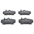 LD4814 by ATE BRAKE PRODUCTS - ATE Ceramic Front Disc Brake Pad Set LD4814 for Porsche