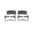 LD4850 by ATE BRAKE PRODUCTS - ATE Ceramic Front Disc Brake Pad Set LD4850 for Porsche