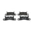 LD4872 by ATE BRAKE PRODUCTS - ATE Ceramic Front Disc Brake Pad Set LD4872 for Porsche, Volkswagen