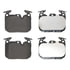 ATE Brake Products LD4875 Disc Brake Pad Set ATE Ceramic Front Disc Brake Pad Set LD4875 for BMW