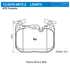 ATE Brake Products LD4875 Disc Brake Pad Set ATE Ceramic Front Disc Brake Pad Set LD4875 for BMW
