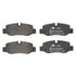 LD4882 by ATE BRAKE PRODUCTS - ATE Ceramic Rear Disc Brake Pad Set LD4882 for Mercedes-Benz