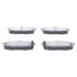 LD5742 by ATE BRAKE PRODUCTS - ATE Ceramic Front Disc Brake Pad Set LD5742 for Kia