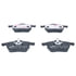 LD7081 by ATE BRAKE PRODUCTS - ATE Ceramic Front Disc Brake Pad Set LD7081 for Audi, Volkswagen