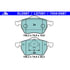 LD7081 by ATE BRAKE PRODUCTS - ATE Ceramic Front Disc Brake Pad Set LD7081 for Audi, Volkswagen