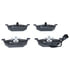 ATE Brake Products LD7117 Disc Brake Pad Set ATE Ceramic Front Disc Brake Pad Set LD7117 for Volkswagen