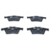 LD7194 by ATE BRAKE PRODUCTS - ATE Ceramic Rear Disc Brake Pad Set LD7194 for Mazda, Saab