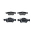 LD7219 by ATE BRAKE PRODUCTS - ATE Ceramic Front Disc Brake Pad Set LD7219 for Mercedes-Benz