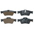 LD7259 by ATE BRAKE PRODUCTS - ATE Ceramic Rear Disc Brake Pad Set LD7259 for Mercedes-Benz