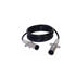 Haldex BE27451 Trailer Power Cable Straight Cable Assembly - Black, 6/12 and 1/10 Cable Gauge, 10 ft.