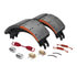 Haldex GP4707QG Drum Brake Shoe Kit Relined 2 Shoes/Hardware,2030 Grade Material, FMSI 4707
