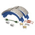 GR4720QJ by HALDEX - Drum Brake Shoe Kit - Rear, New, 2 Brake Shoes, with Hardware, FMSI 4720, for Meritor "Q" Plus Applications