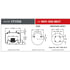 Firestone W013588637 Suspension Air Spring Kit Airide Air Spring Reversible Sleeve 1T17C-6