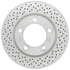 42011650 by BOSCH - Bosch QuietCast Disc Brake Rotor